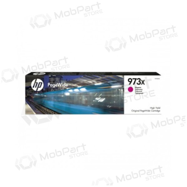 HP No.973X (F6T82AE), cartuccia magenta per stampanti a getto d'inchiostro, 7000 pagine.
