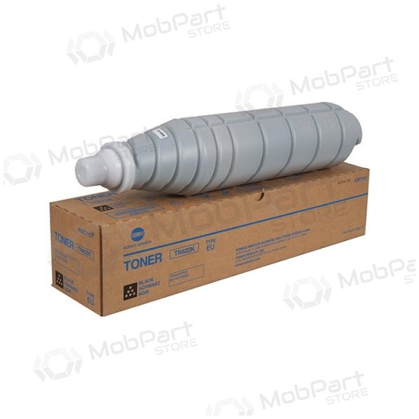 Konica Minolta TN622K (A5E7151) Cartuccia laser, Nero