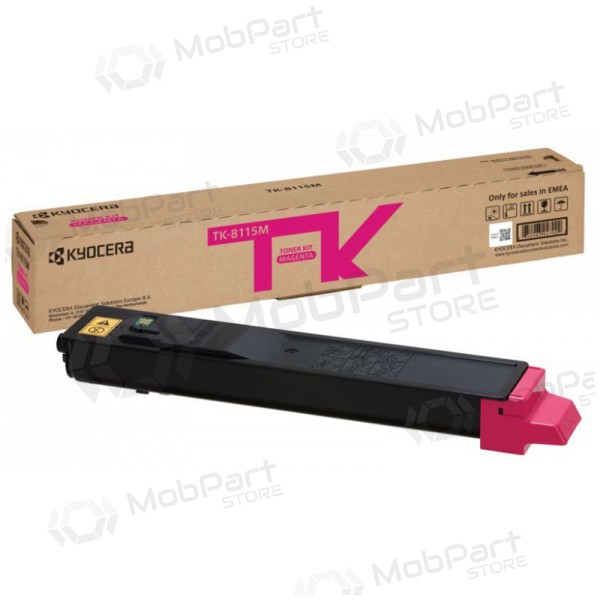 Kyocera (1T02P3BNL0, TK-8115M),  cartuccia per stampanti laser, 6000 pagine.