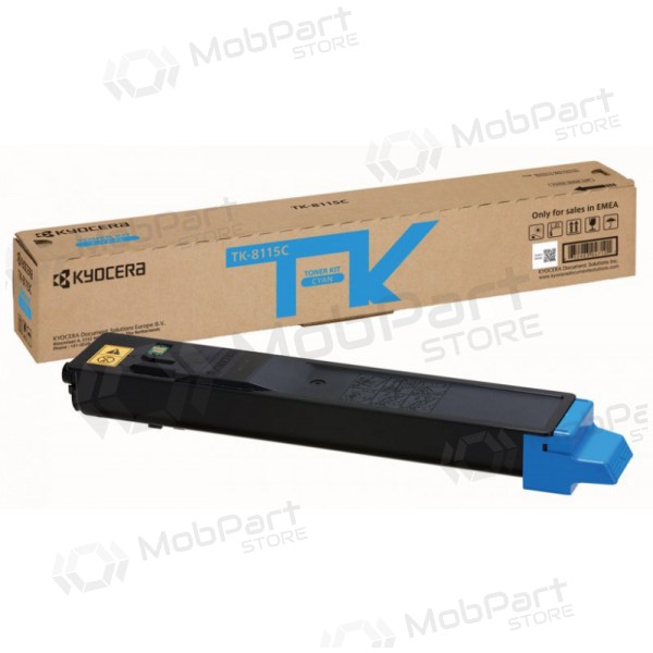 Kyocera (1T02P3CNL0, TK-8115C),  cartuccia per stampanti laser, 6000 pagine.