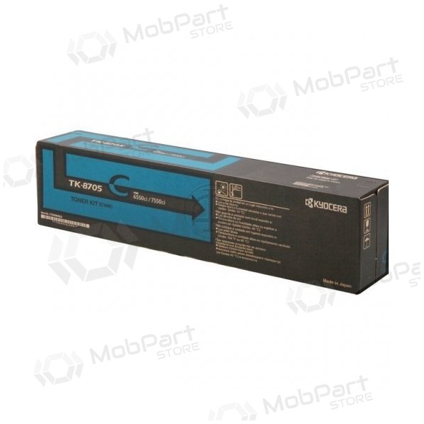 Kyocera TK-8705C (1T02K9CNL0) Cartuccia laser, ciano