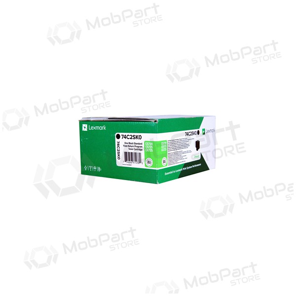 Lexmark (74C2SKE/ 74C2SK0 ), nero cartuccia per stampanti laser, 7000 pagine.