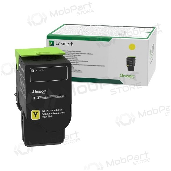 Cartuccia Lexmark 78C2XY0 per stampanti laser, Giallo (5000 pagine)