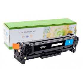 Cartuccia toner ciano compatibile HP 312A (CF381A), non originale Static Control, per stampanti laser, 2700 pagine.
