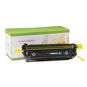 Cartuccia Toner Compatibile Static Control Ciano HP 508X CF361X/CRG040H per stampanti laser, resa 9500 pagine.