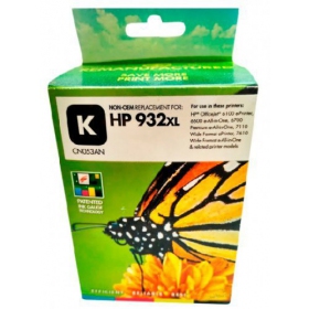 Cartuccia Compatibile Nero Static Control HP 932XL (CN053AE) per Stampanti Inkjet, 1000 Pagine.