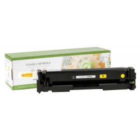 Toner compatibile Static Control HP CF402A / Canon CRG 045, giallo, per stampanti laser, 1400 pagine.