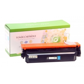 Compatibile Static Control HP (CF411X) / Canon CRG 046H, cartuccia ciano per stampanti laser, 5000 pagine.