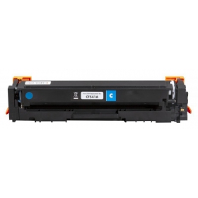 Toner compatibile Static Control Ciano per HP 203A (CF541A) / Canon CRG-054C. Con nuovo chip, 1400 pagine.