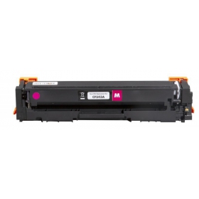 Cartuccia toner compatibile Static Control HP 203A (CF543A) / Canon CRG-054M magenta con nuovo chip per stampanti laser, 1400 pagine.