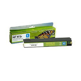 Cartuccia compatibile Static Control HP 973X (F6T81AE) Ciano con nuovo chip, per stampanti inkjet, 7000 pagine.
