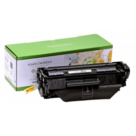 Cartuccia toner compatibile Static Control HP Q2612A/CRG103/303/703/FX-10, nera, per stampanti laser, 2000 pagine.
