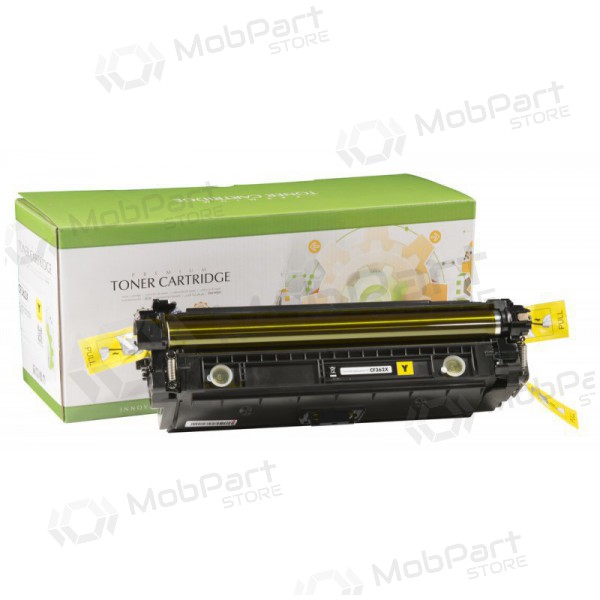 Toner compatibile Static Control HP 508X CF362X/CRG040H, giallo per stampanti laser, 9500 pagine.