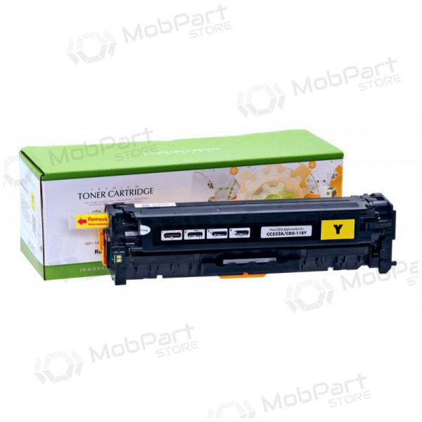 Toner compatibile giallo HP CC532A, Static Control IP Safe, per stampanti laser, 2.800 pagine.