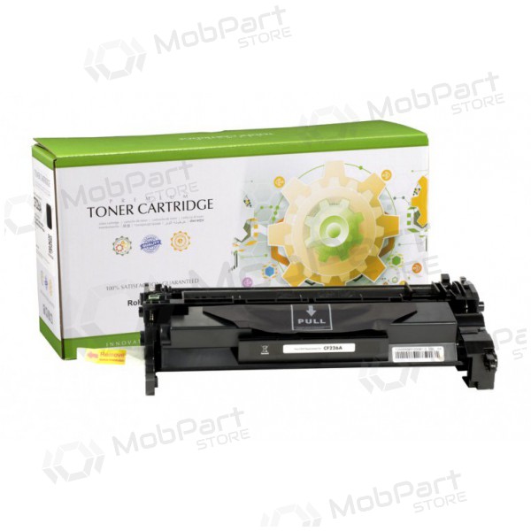 Toner compatibile Static Control HP CF226A / Canon 052, nero, per stampanti laser, 3100 pagine.