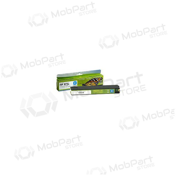 Cartuccia compatibile Static Control HP 973X (F6T81AE) Ciano con nuovo chip, per stampanti inkjet, 7000 pagine.