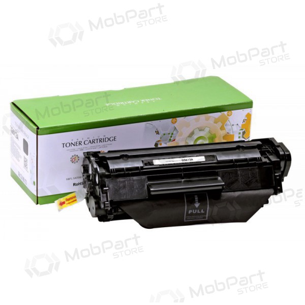 Cartuccia toner compatibile Static Control HP Q2612A/CRG103/303/703/FX-10, nera, per stampanti laser, 2000 pagine.
