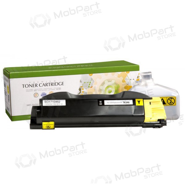 Neoriginale Static Control Kyocera TK-590Y, giallo cartuccia per stampanti laser, 5000 pagine.