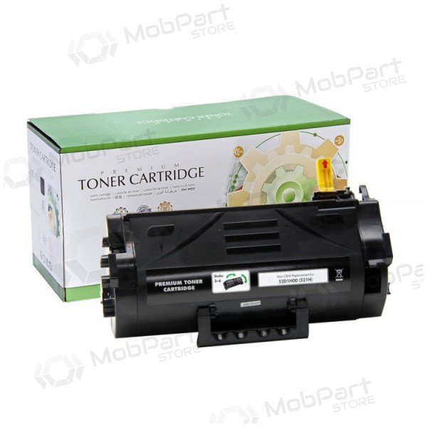 Neoriginale Static Control Lexmark 522H (MS710/MS711/MS810/MS811/MS812) (52.5D2H00), nero cartuccia per stampanti laser, 25000 pagine.