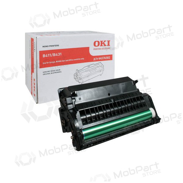 Oki B 411 (44574302), nero būgnas per stampanti laser