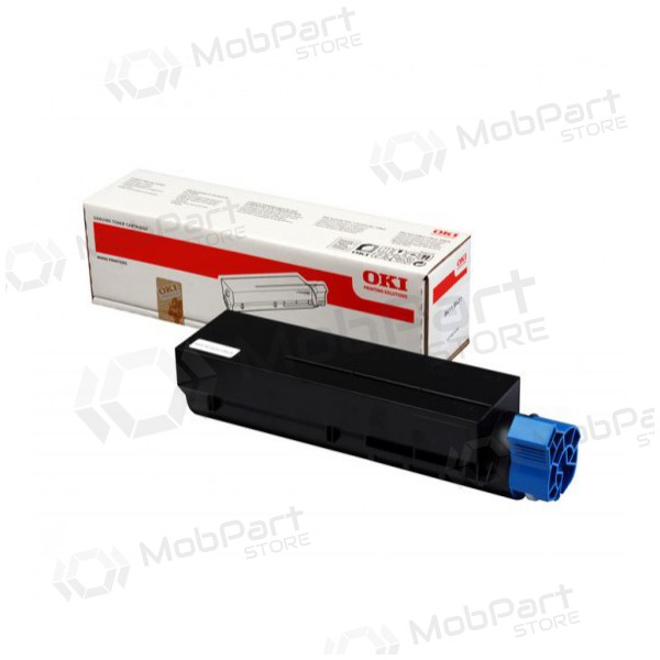 Toner nero Oki MB472 (45807102) per stampanti laser, capacità 3000 pagine.
