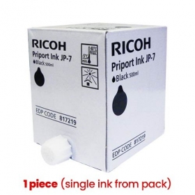 Cartuccia d'inchiostro Ricoh JP-7 (817219), nero (1 pz)