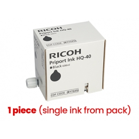 Ricoh Priport HQ-40 (817225) Cartuccia d'inchiostro, Nero (1 pz)