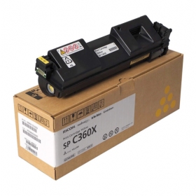 Ricoh SP C360X (408253) Cartuccia laser, Giallo