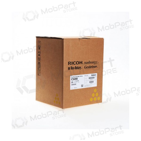 Ricoh C5200 (828427), cartuccia gialla per stampanti laser, 24000 pagine