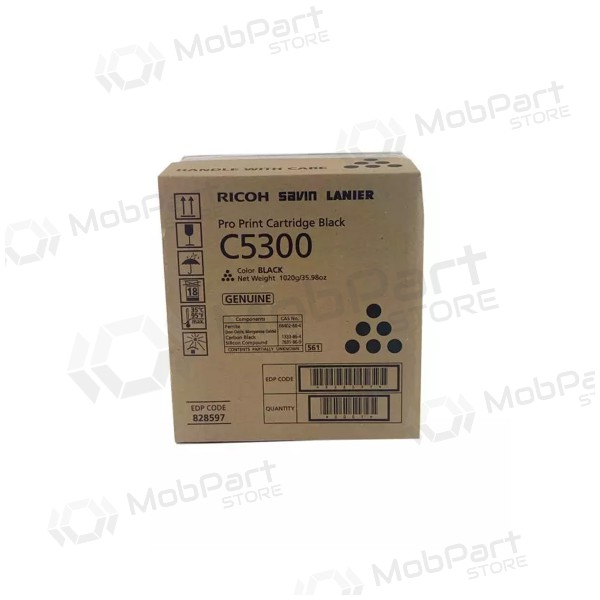 Ricoh C5300 (828601), nero cartuccia per stampanti laser, 31000 pagine.