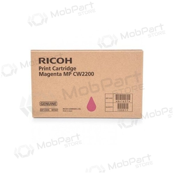 Ricoh MP CW2200 (841637) Cartuccia d'inchiostro, Magenta (data di scadenza: 2026-04) (SPEC)