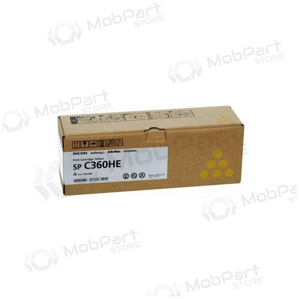 Ricoh SP C360HE (408187) Cartuccia laser, Giallo