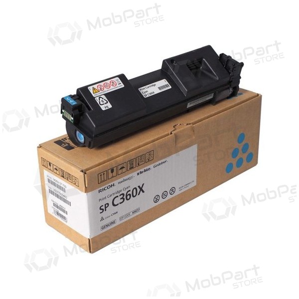 Ricoh SP C360X (408251) cartuccia laser, ciano (SPEC)