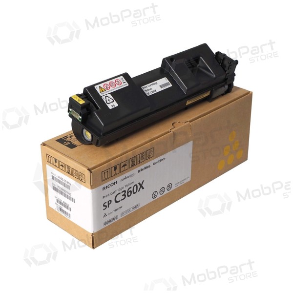 Ricoh SP C360X (408253) Cartuccia laser, Giallo