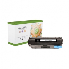Cartuccia laser Static Control nera, compatibile con Lexmark 55B2X00