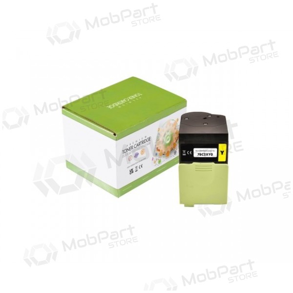 Cartuccia laser Static Control gialla, compatibile con Lexmark 78C2XY0