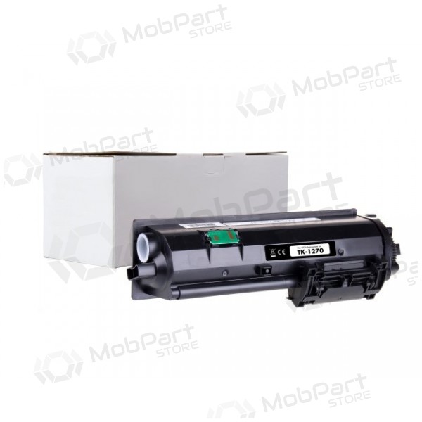 Cartuccia laser Static Control nera, compatibile con Kyocera TK-1270 (1T0C140NL0)