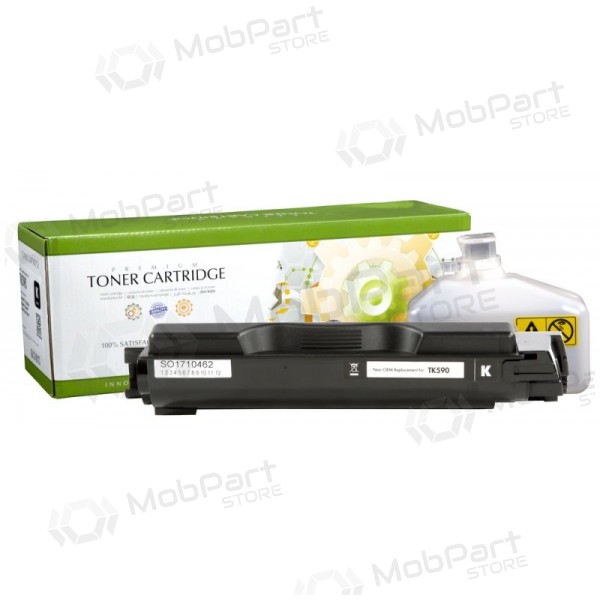 Cartuccia laser Static Control nera, compatibile con Kyocera TK-590K