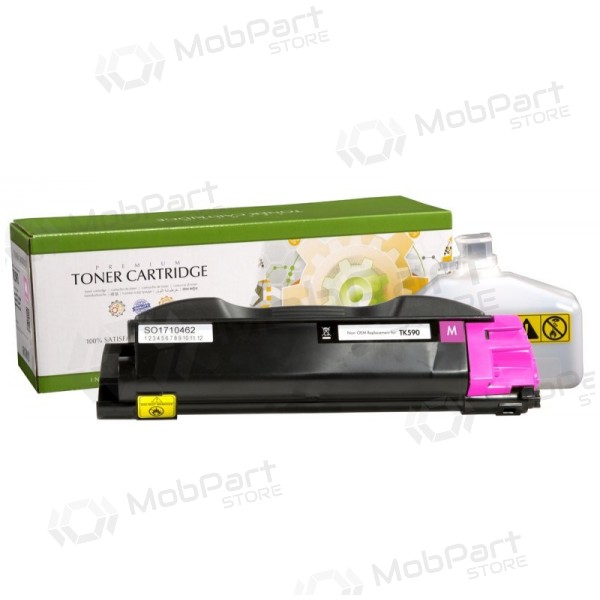 Cartuccia laser Static Control magenta, compatibile con Kyocera TK-590M