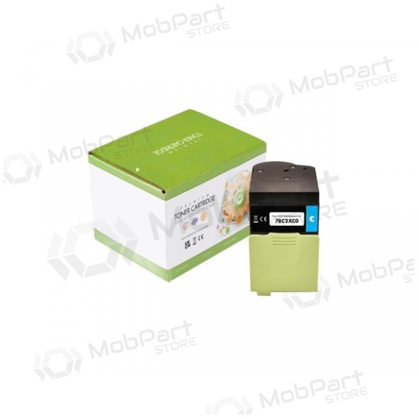 Cartuccia laser Static Control ciano, compatibile con Lexmark 78C2XC0