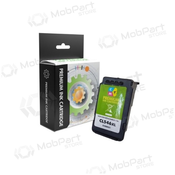 Static Control Cartuccia d'inchiostro CMY, compatibile con Canon CL-546XL Tricolor