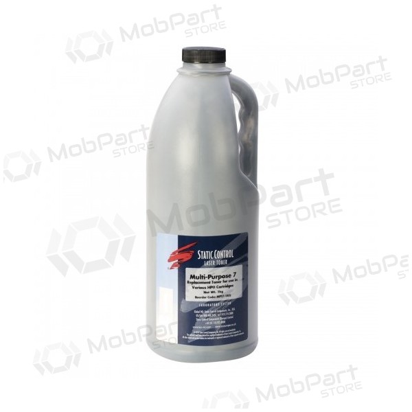 Polvere di toner Static-Control HP CB435/285/278/436 Nera, 1kg.