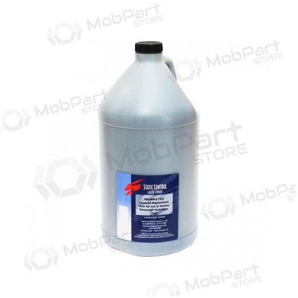 Static Control polvere di toner Samsung universale/XEROX nera, 1 kg.