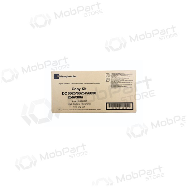 Triumph Adler Copy Kit DC 6025/ Utax CD 5025 (613011015/ 613011010), cartuccia nera per stampanti laser, 15000 pagine.