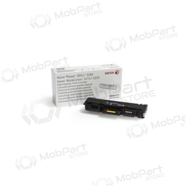 Xerox DMO 3215 HC (106R02778), cartuccia nera per stampanti laser, 3000 pagine.